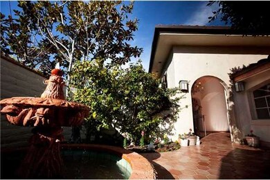 Front courtyard entry