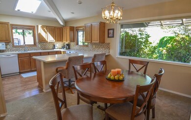Well Lit Dining Area