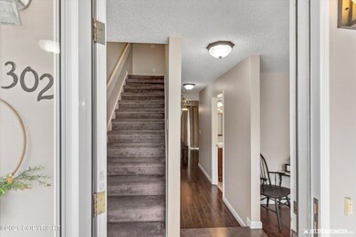 Warm and inviting entry