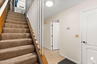 Entry to half bath & Walk in coat closet