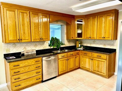 Abundant storage and quality wood cabinets