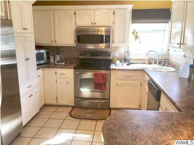 Beautiful kitchen with stainless appliances and cu