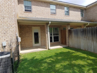 Backyard view Unit C