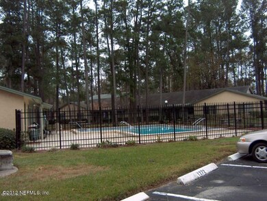 Fenced pool and clubhouse The Grove