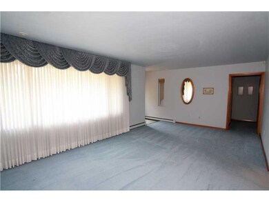 Living Room. The large picture window lets lots of