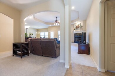 Entering the home you'll be greeted by the Formal dining/Flex space to the left and living room directly ahead with convenient coat closet.