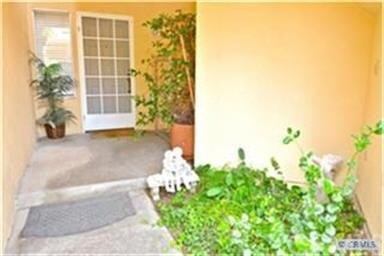Welcoming front entry.