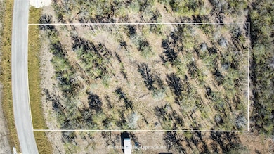 Aerial view of property's location with property boundaries highlighted