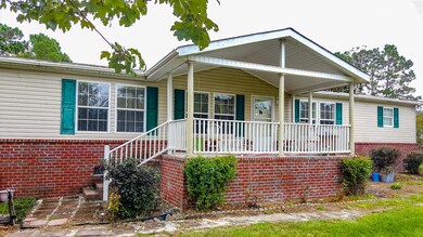 Covered front porch