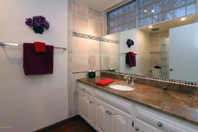 Remodeled master bath.