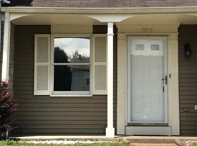 Front porch with plenty of room for a few chairs a