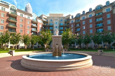 The Courtyard Fountain, With The Serene Sound Of Cascading Waters...