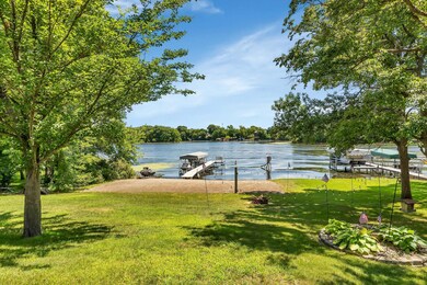 level lot with sandy beach