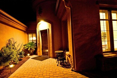 front entry courtyard