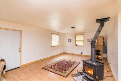 Living Room w wood Stove