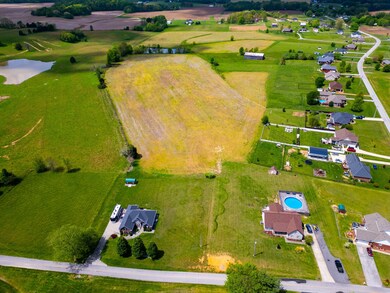 Aerial view of property