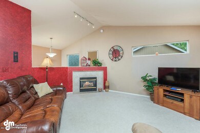 Living Room with Gas Fireplace