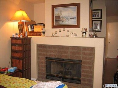 fireplace in living room