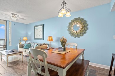 Dining space featuring hardwood / wood-style floor
