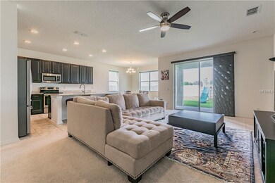 Kitchen and Family Room Combo.