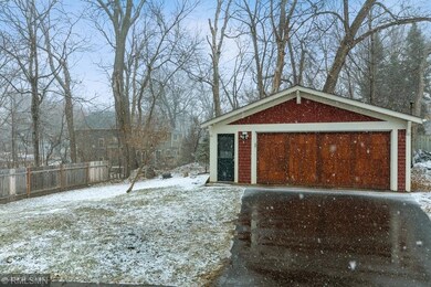 Oversized garage with plenty of space for all your
