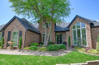 View of front facade with a front lawn