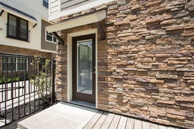 Outdoor living space off the first level bedroom,