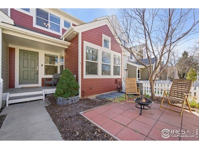 Front porch and patio