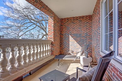 Fourth floor terrace with west facing view.