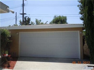 2 car garage with new garage door