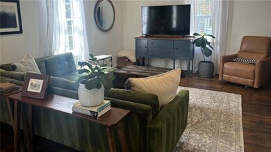 Cozy and full of natural light.