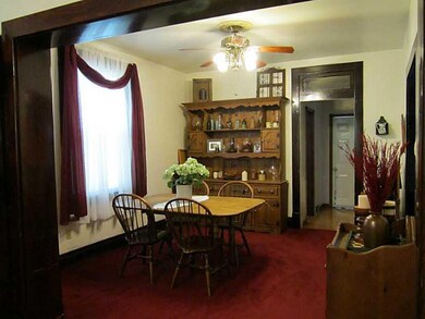Dining Room. Spacious & Well Lit Dining Room w/ Ce