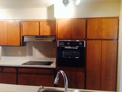 Kitchen view of cabinets