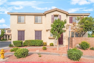 View of front of property featuring stucco siding