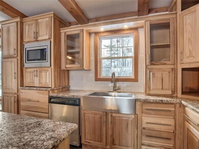 Hickory cabinets and attention to so...