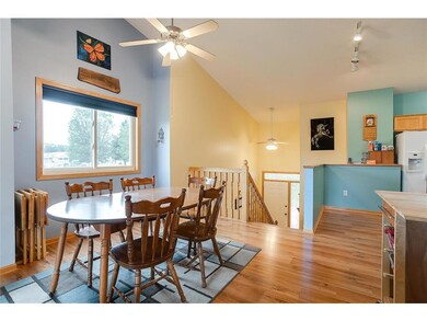 Hardwood floors throughout main living space