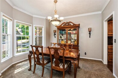 Formal dining room