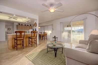 Family Room and Kitchen