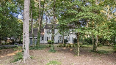 View of colonial inspired home