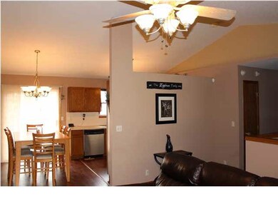 VERY OPEN FEEL AND FLOW THROUGH THE LIVING ROOM, D