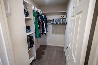 Primary walk in closet