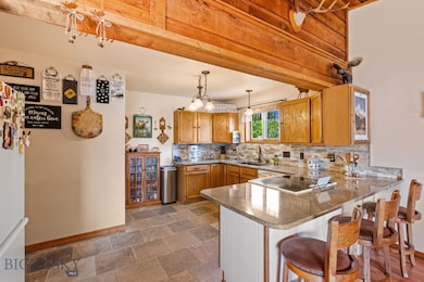 Updated Kitchen with Slate Floors