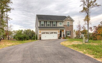 Asphalt driveway