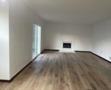 open concept- dining and great room with