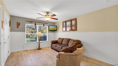 Lots of natural light from front windows in living
