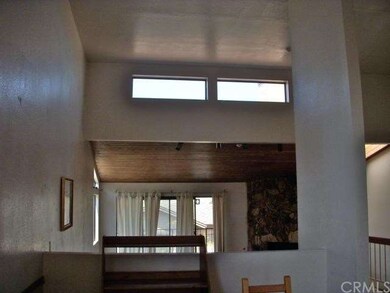View from dining area to great room. 