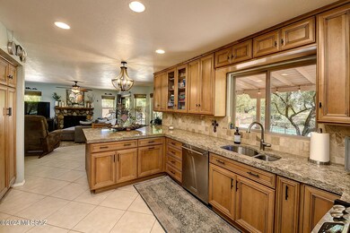 Kitchen to Family Room