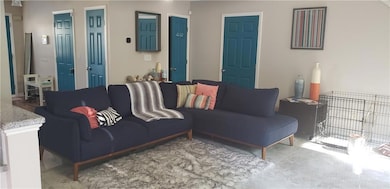 View of living area