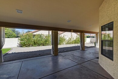 Covered patio