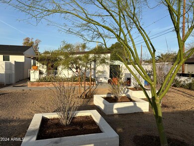 Large gated front yard